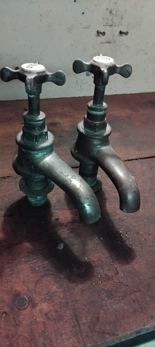 Original victorian brass - victorian, bath