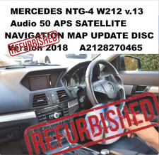 USED - Map update for Mercedes Benz NTG4 212 v13 AUDIO 50 APS  navigation DVD