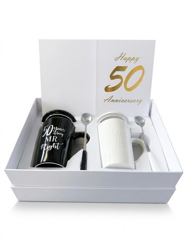 50th golden wedding - golden,