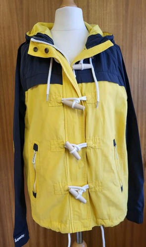 Superdry ladies navy yellow - &,