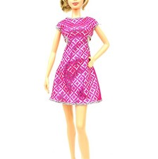 2016 Barbie Doll Fashion Cut Out sides Pattern Dress Suitable for All Shapes