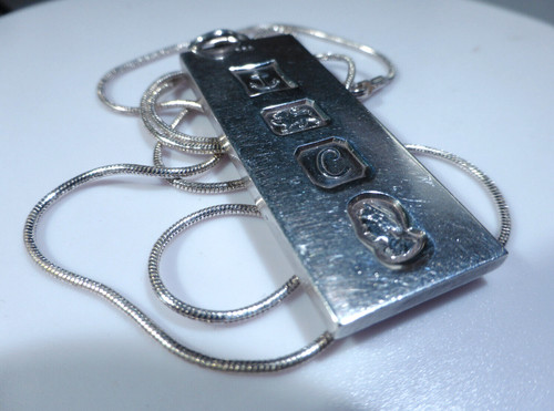 Vintage solid silver - vintage, ingot