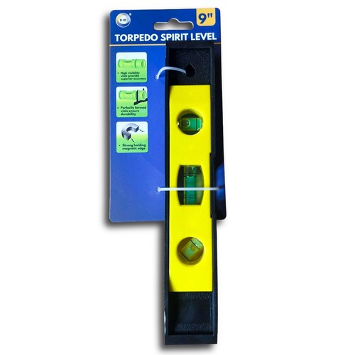 Torpedo spirit level - 9",