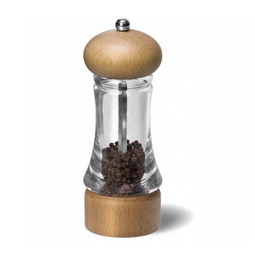 Acrylic pepper mill 5cm - acrylic, 15.5cm
