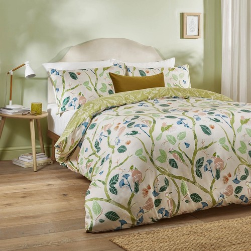 Tropical birds duvet cover - tropical,