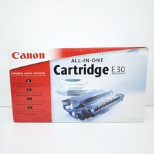 Genuine Canon E 30 Black Printer Ink Toner Cartridge High Yield 4000 Open Box