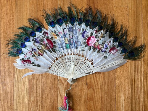 Antique chinese hand - chinese, painted