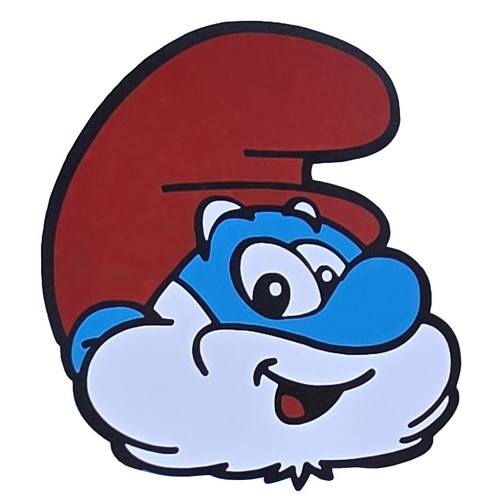 Papa smurf head - papa,