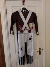 Umpah Lumpa Costume Age 7 -8 Fancy Dress