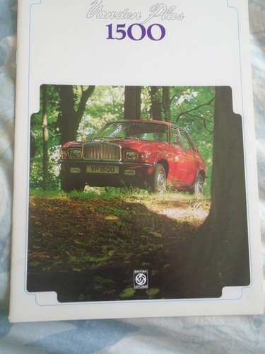 Vanden plas 1500 brochure aug - plas,