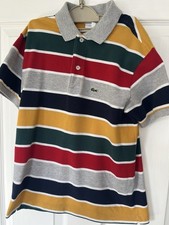 Lacoste Boys' Stripe Collared