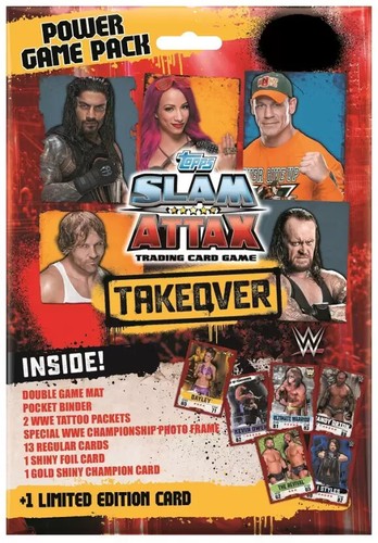 Wwe slam attax takeover topps - attax,