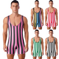 UK Men Striped Wrestling