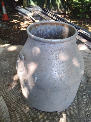 Vintage milking bucket - milking,