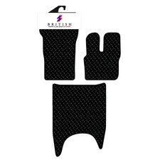 Fits DAF XG 2020-Onwards Fully Tailored Truck Floor Mats black 3Pc Set