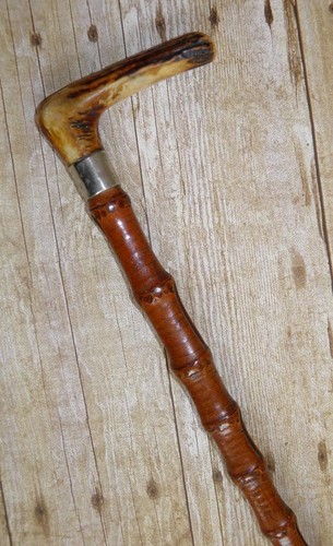 Antique whangee bamboo - bamboo, walking