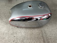 BSA A10 Plunger Golden Flash Fuel Tank 