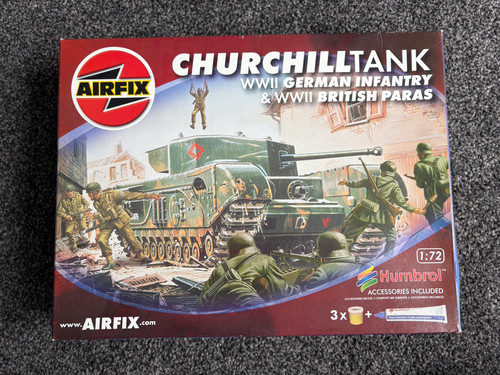 Airfix churchill tank - airfix,