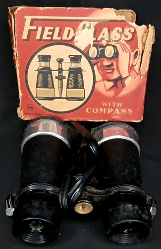 Vintage 1950s san binoculars - vintage,