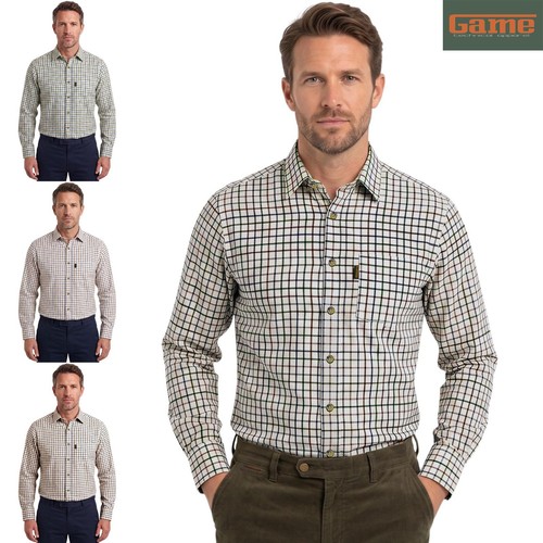 Men game tattersall - tattersall, long