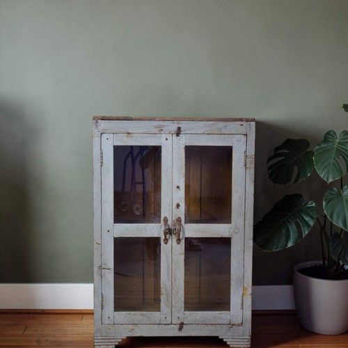 Vintage worn painted - worn, rustic