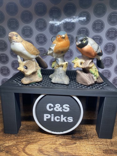 Vintage ceramic bird figurines - bird,