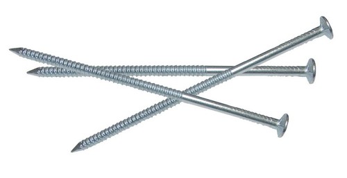 Galvanised ring annular shank - ring,