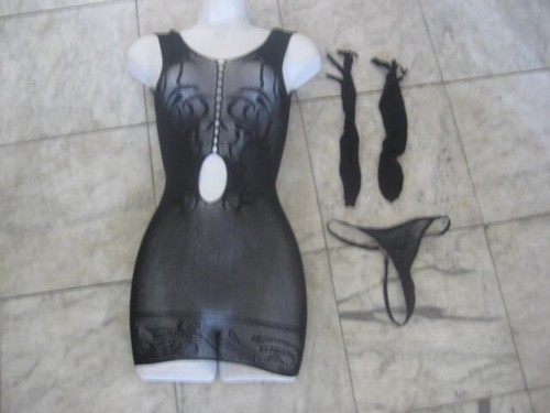 New black stripper - stripper, dress