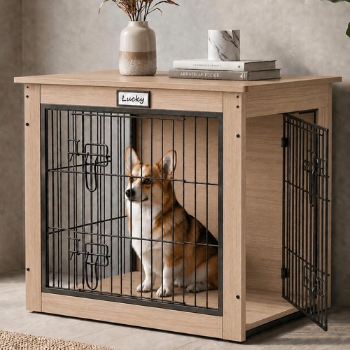 Dog crate furniture for - dog,