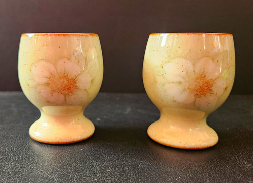 Denby ceramic egg cups beige - 2,