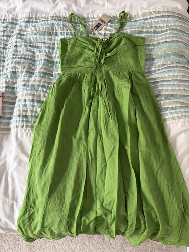 Fat face green midi meg - face,