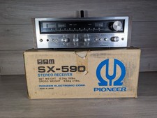 Pioneer SX-590 Stereo Receiver Tested And Working In Original Box 