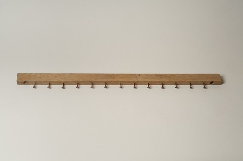 Rustic wooden coat hook - rustic,
