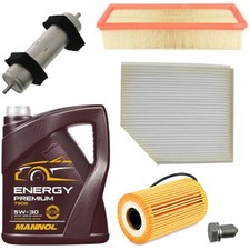 5L ENGINE OIL & 4 FILTERS FULL