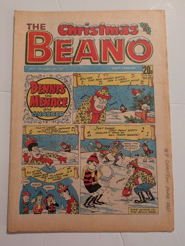 Beano comic 2371 december - beano, no