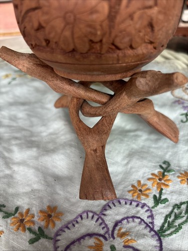 Hand carved vintage cobra - carved,
