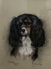 Pastel portrait, Study of a