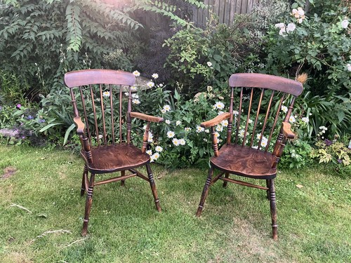 Antique victorian spindleback - antique,