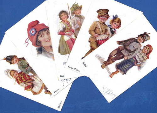 Set old patriotic - set,