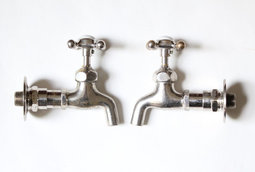 Antique wall faucets vtg - wall,