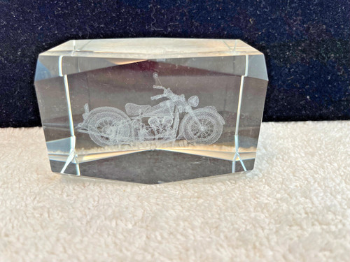 Vtg gift crystal glass - gift,