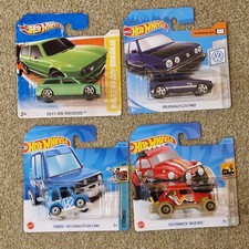 4x Hot Wheels VW Volkswagen