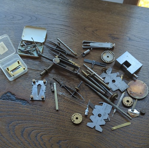 Lot watchmakers tools - lot, of