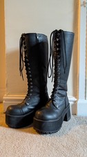 UK 4 Demonia Ranger 302 Black