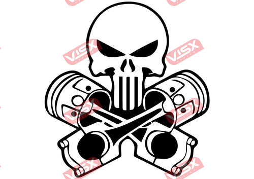 Dead pistons skull - dead,