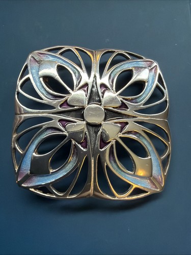 Ortak pat cheney brooch silver - brooch,