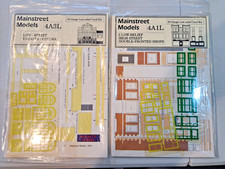 2 Mainstreet Models Kits OO gauge Low Relief Shops and Theatre/Cinema