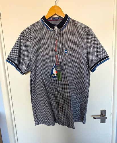 Shark men navy white - le,