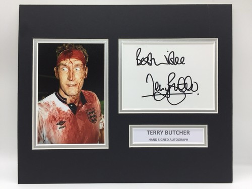 Rare terry butcher england - terry,