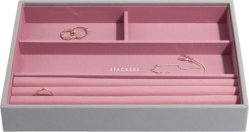 Stackers dove grey rose - stackers, &